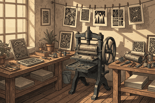 Best Linocut Press for Artists (2026 Buyer’s Guide) - Asell Press