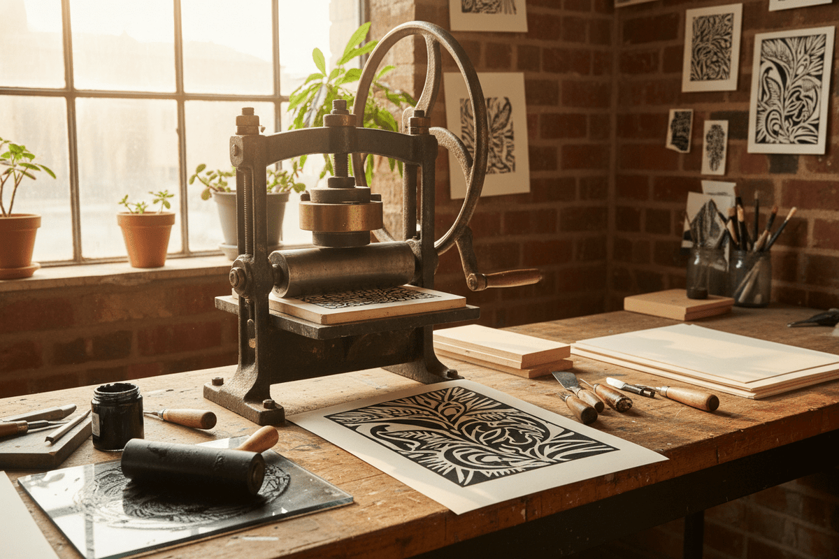 Linocut Press: Complete Buyer’s Guide for Artists (2026) - Asell Press