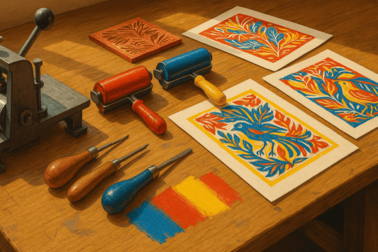 Printing Press for Linocuts: A Complete Guide to Choosing Rollers - Asell Press