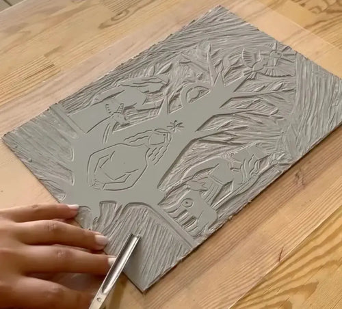 Linoleum Sheet, A4 Size 5 Piece - Asell Press